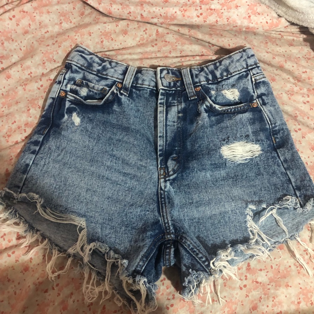 Wild fable high rise denim shorts